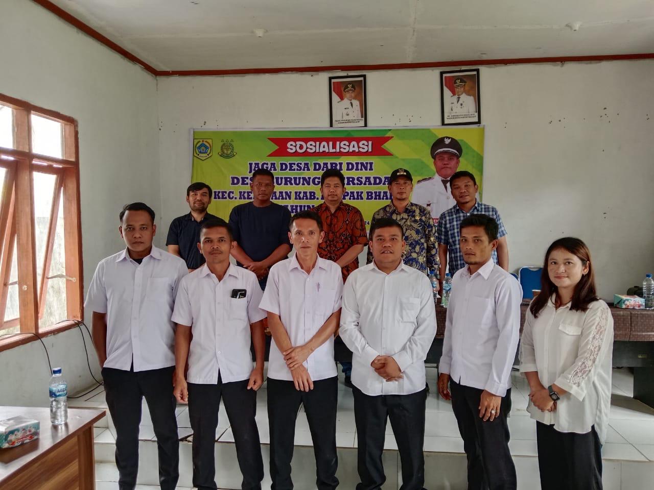 Sosialisasi Jaga Desa Dari Dini